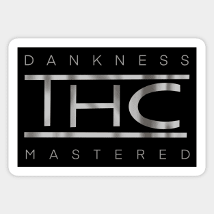 THC: DANKNESS MASTERED Sticker